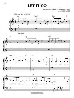 Frozen (Big Note Piano) von Robert Lopez 