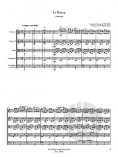 La Danza von Gioachino Rossini 