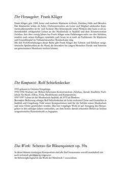 Scherzo für Bläserquintett op. 59a (Rolf Schieferdecker) 
