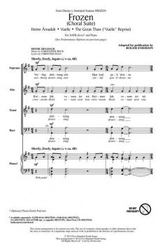 Frozen (Choral Suite) (Frode Fjellheim) 