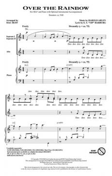 Over The Rainbow von Harold Arlen (Download) 
