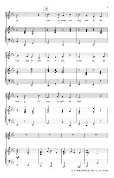 It's Time To Deck The Hall! von George L.O. Strid (Download) 