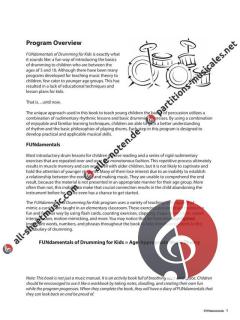 FUNdamentals Of Drumming For Kids 