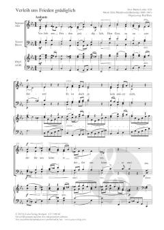 Verleih uns Frieden gnädiglich (Felix Mendelssohn Bartholdy) 