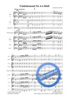 Violinkonzert Nr. 6 e-Moll KWV 28 von Rodolphe Kreutzer 