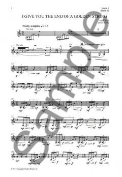 I Give You the End of a Golden String von Judith Weir 