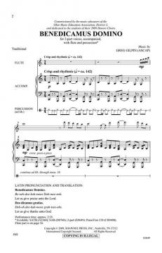Benedicamus Domino (Greg Gilpin) 