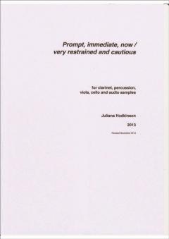 Promt, Immediate, Now (Juliana Hodkinson) 