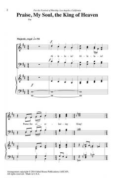 Praise, My Soul, The King Of Heaven von Henry Lyte (Download) 