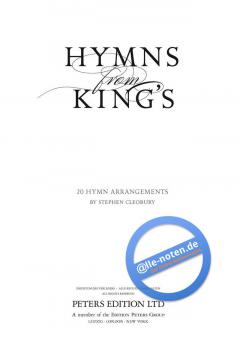 Hymns From King's (Stephen Cleobury) 