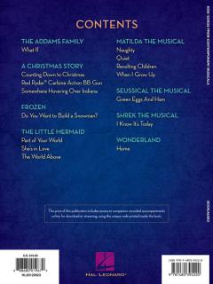 Kids' Songs From Contemporary Musicals 