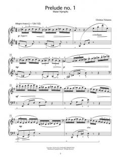 Three Preludes von Christos Tsitsaros 