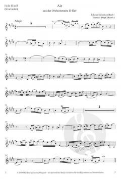 Air aus der Orchestersuite Nr. 3 in D-Dur von Johann Sebastian Bach 