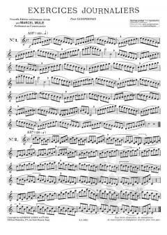 25 Exercises journaliers (Saxophone solo) von Hyacinthe Eleonore Klose 