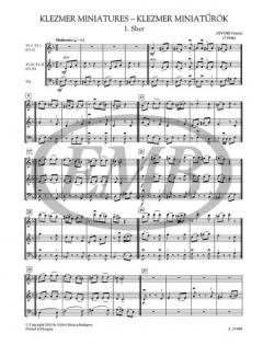 Klezmer Miniatures 