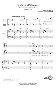 It Makes A Difference von Suzanne Sherman Propp (Download) 