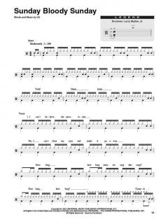 Drum Play-Along Vol. 34 (U2) 