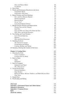 Music Notation - Preparing Scores and Parts von Matthew Nicholl 