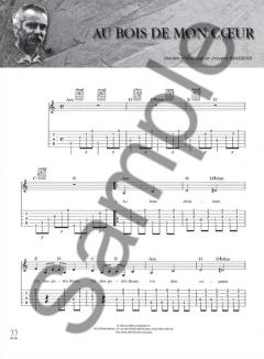 Spécial Guitare Tablatures von Georges Brassens 