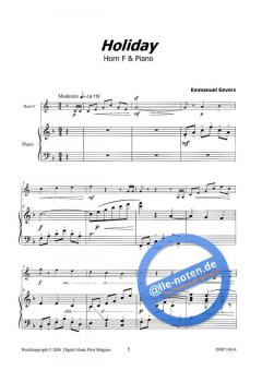 Christmas For Two, No. 3 für Horn Duett im Alle Noten Shop kaufen
