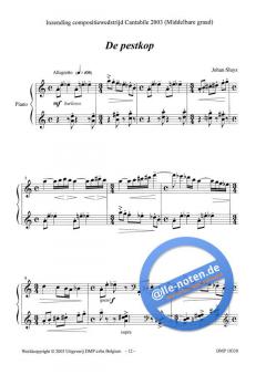 Elegie & Toccata/De Pestkop von Tom de Haes 