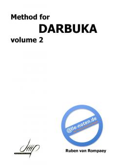 Method for Darbuka II (English) von Ruben van Rompaey 