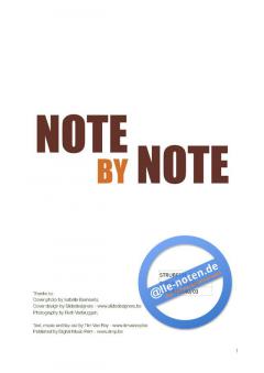 Note by Note (English) von Tim van Roy 