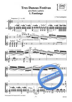 Tres Danzas Festivas von Jan van Landeghem 