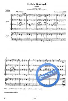 Festliche Bläsermusik (Helmut Lammel) 