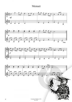 Aus dem Notenbüchlein für Wolfgang Amadeus Mozart von Wolf-Dietrich Hörle 