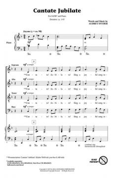 Cantate Jubilate von Audrey Snyder (Download) 