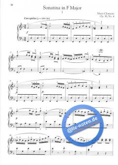 Sonatinas, Opus 36 von Muzio Clementi 