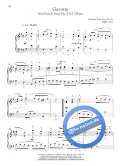 First Lessons In Bach von Johann Sebastian Bach 