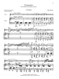 3 Romantic Violin Concertos im Alle Noten Shop kaufen
