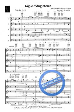 Gigue d'Angleterre (Nicolas-Antoine Lebègue) 