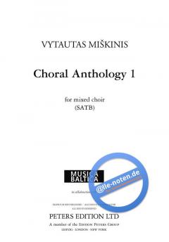 Choral Anthology 1 von Vytautas Miškinis 