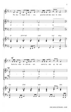 One Song Of Praise von Joseph A. Martin (Download) 