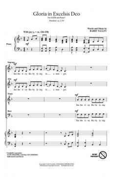 Gloria in Excelsis Deo von Barry Talley (Download) 