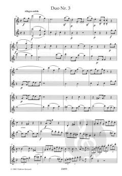 12 kleine Flötenduette op. 55 - Band 1 (Nr. 1-3) von Eugene Walckiers im Alle Noten Shop kaufen
