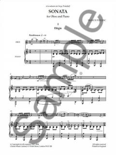 Sonata For Oboe And Piano von Francis Poulenc im Alle Noten Shop kaufen - CH83567
