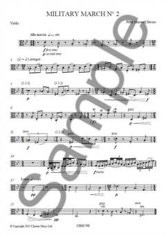 Military March No. 2 von Peter Maxwell Davies 
