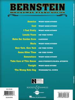 Broadway Piano Solos von Leonard Bernstein 