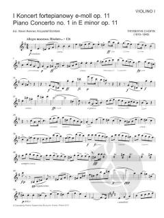 Piano Concerto No. 1 in E Minor op. 11 (Frédéric Chopin) 