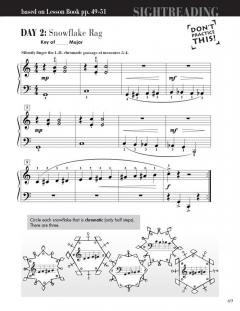 Level 3A: Sightreading Book - Piano Adventures von Randall Faber 