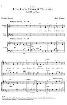 Love Came Down At Christmas (Download) 