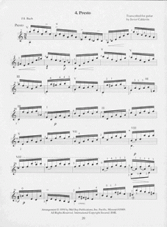 J. S. Bach Transcriptions For Classic Guitar von J.S. Bach 
