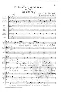 Quer Bach A Cappella von Johann Sebastian Bach 