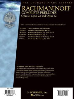 Complete Preludes For Piano von Sergei Rachmaninow 
