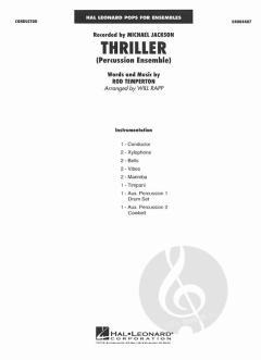 Thriller von Michael Jackson für Percussion Ensemble im Alle Noten Shop kaufen