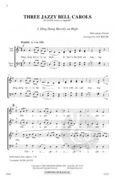 Three Jazzy Bell Carols 